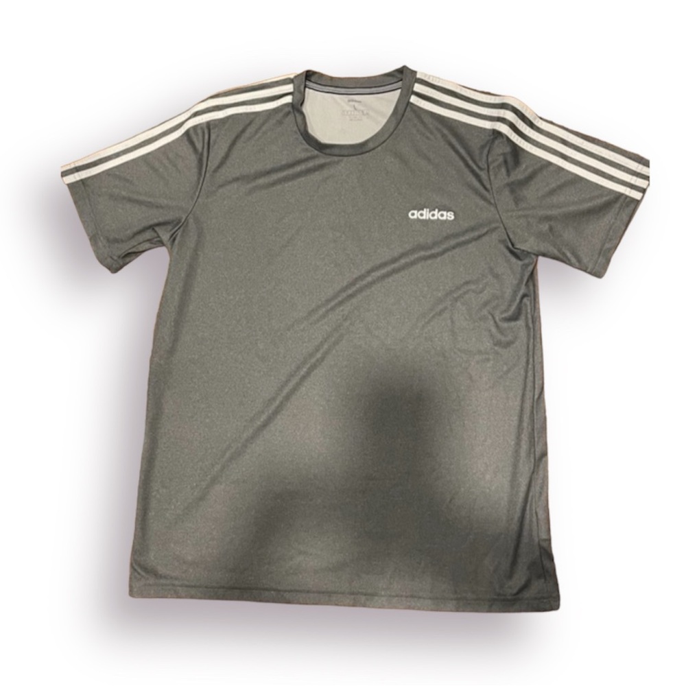 Grey Adidas Climalite Shirt
